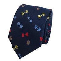 Corbata seda azul marino Fuerza Luciacorbatas