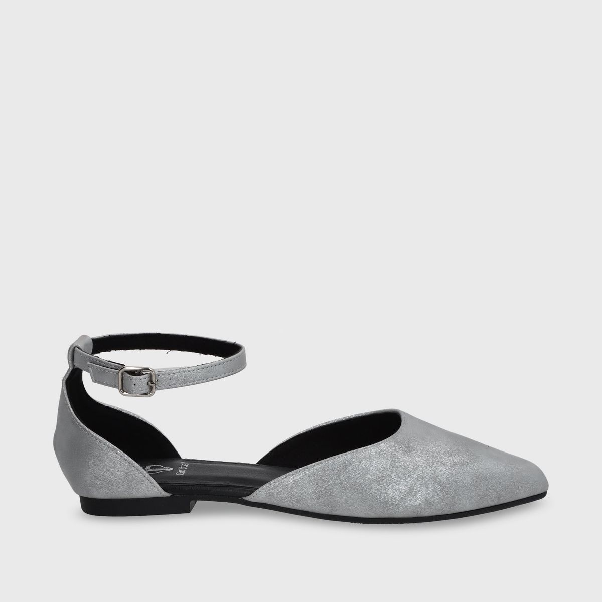 GOTTA - Ballerina Mujer Plateada Plana 54010 Gotta