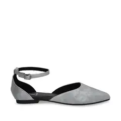 GOTTA - Ballerina Mujer Plateada Plana 54010