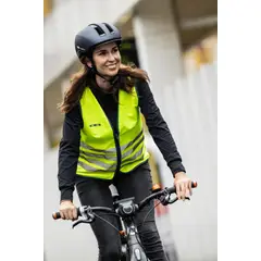 WOWOW - Chaleco Reflectante para Adulto BIG FUN (Amarillo) - L