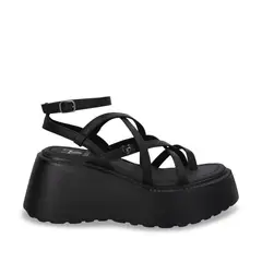 GOTTA - Sandalia Mujer Negra Plataforma 53722 Gotta.