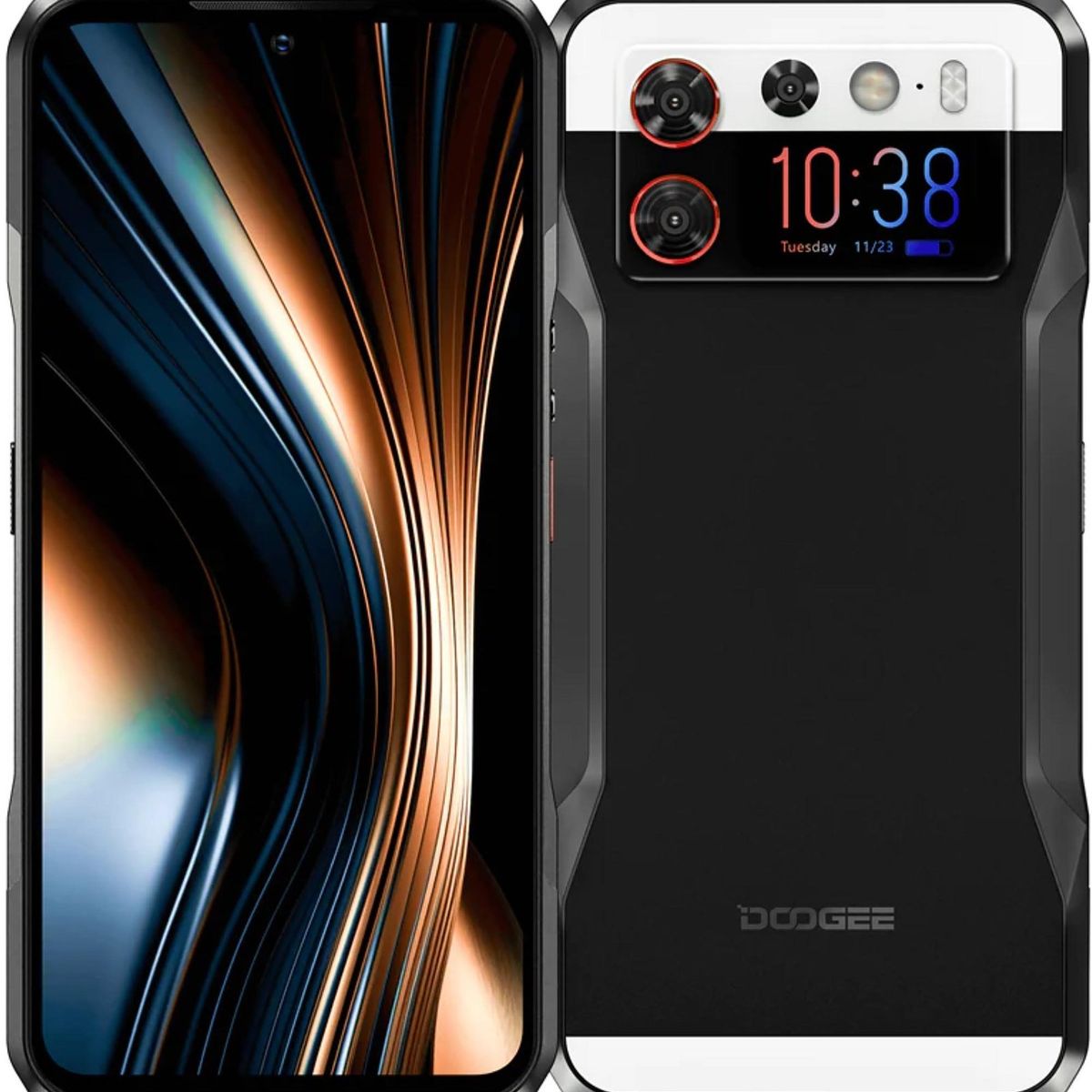 DOOGEE - Doogee V20S - Celular Indestructible - Pantalla AMOLED FHD+ Cámara con Visión Nocturna