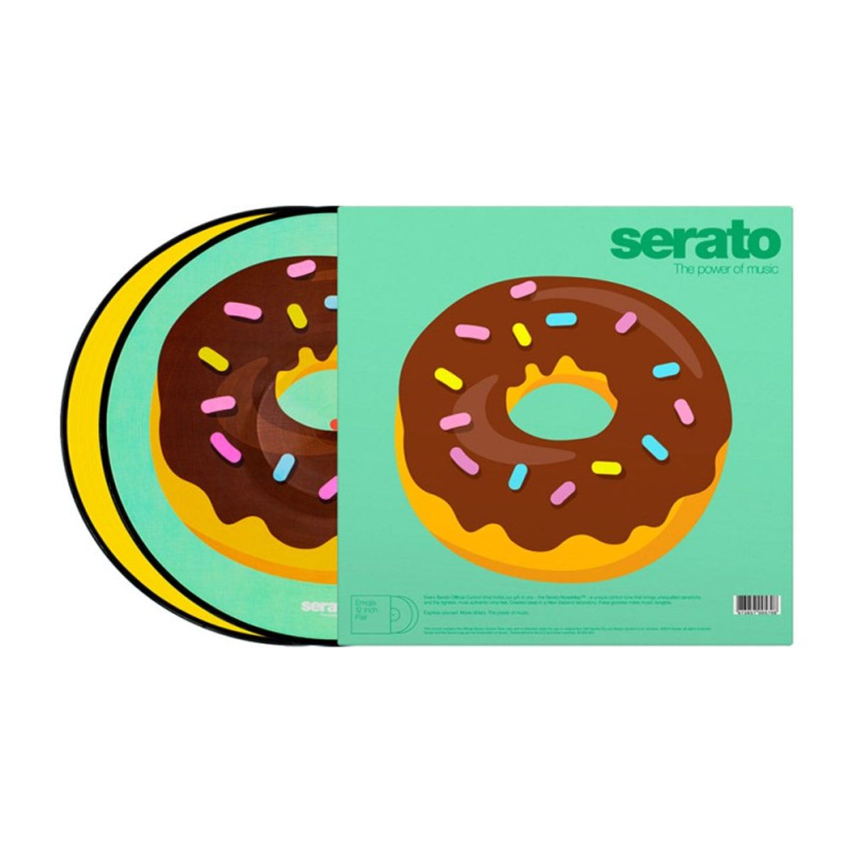 GENERICO - Timecode Vinilo 12 Emoji Series 3 Donut-Heart
