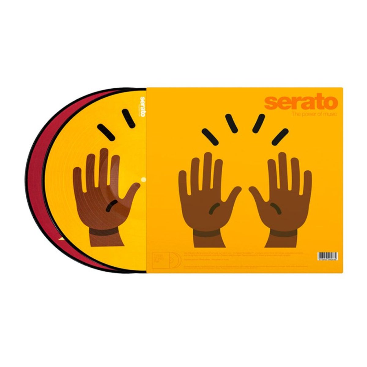 GENERICO - Timecode Vinilo 12 Emoji Series 1 Hands para Serato