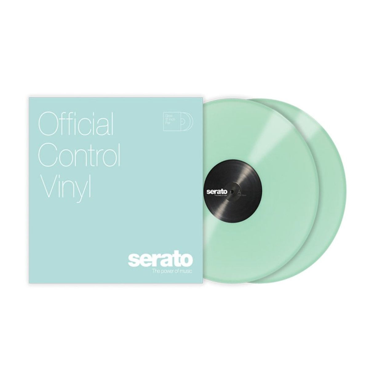 GENERICO - Vinilo Glow in the Dark 12 Serato para DVS