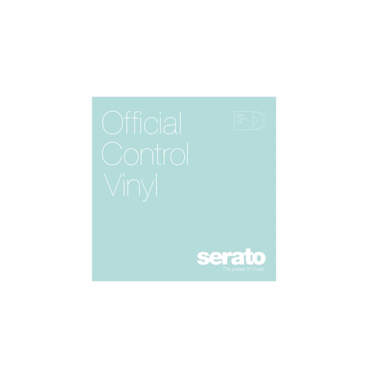 GENERICO - Vinilo Glow in the Dark 12 Serato para DVS