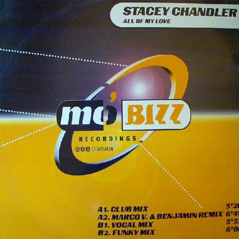 GENERICO - Stacey Chandler  All Of My Love Vinilo usado VG+