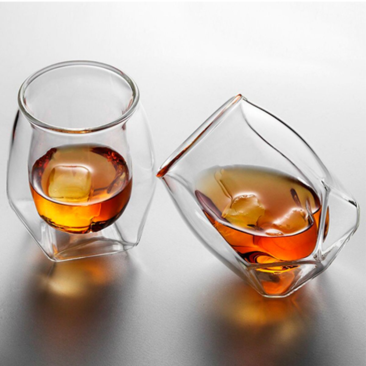PERFECT CLASS - Set 4 Vasos Whisky 180ml Doble Pared