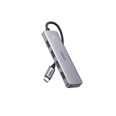 GENERICO - HUB USB-C a 4 USB-A Gris Ugreen Default Title