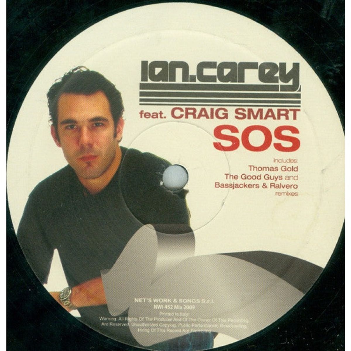 GENERICO - Ian Carey Feat Craig Smart  SOS Vinilo usado VG+