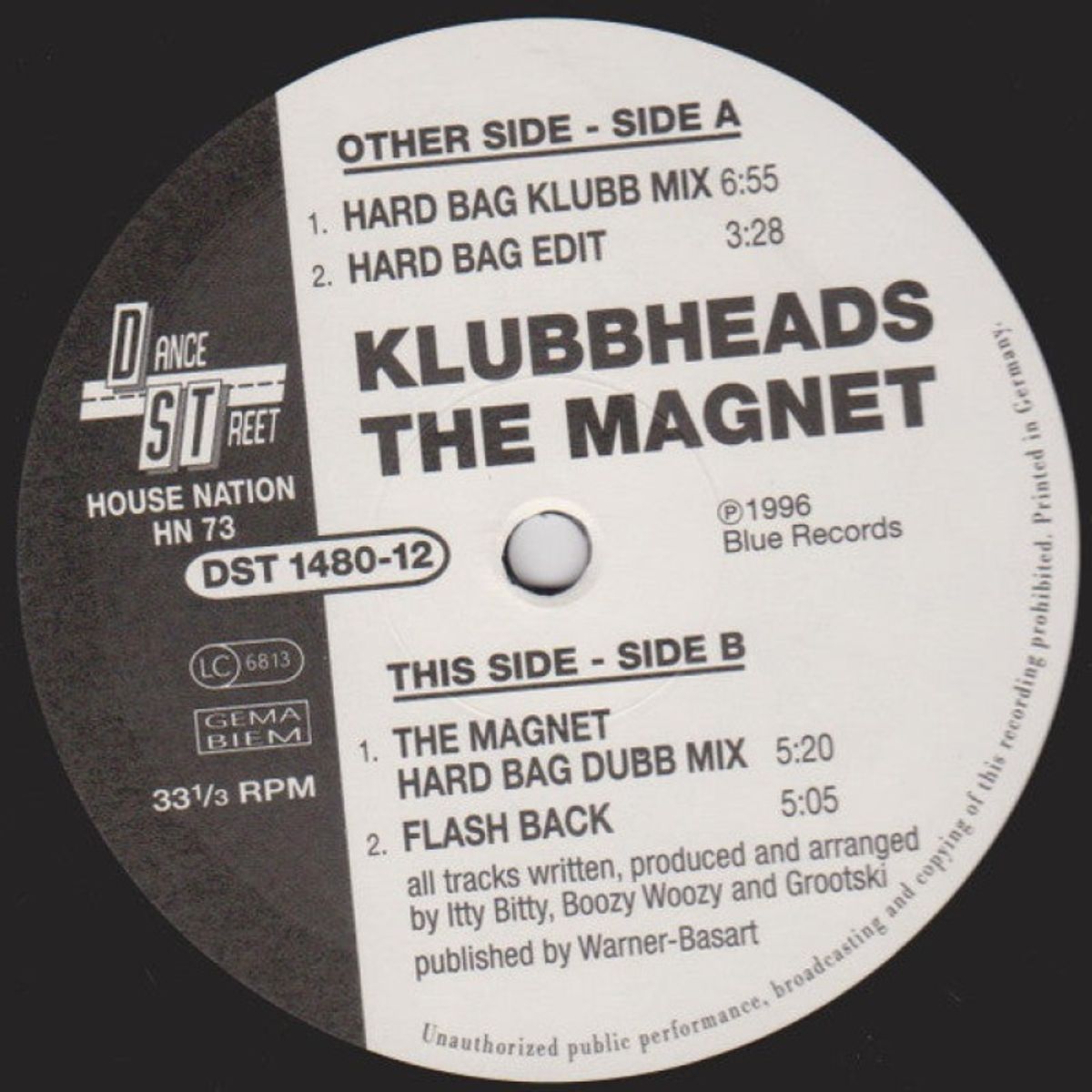 GENERICO - Klubbheads - The Magnet Vinilo usado VG+