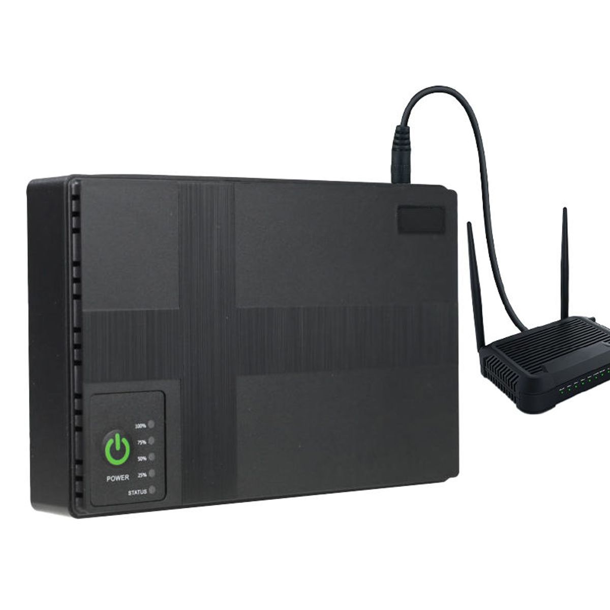 OEM - Mini Ups Portatil Dc Router CAMARA CCTV Modem Usb 5v 9v 12v Poe 104ah