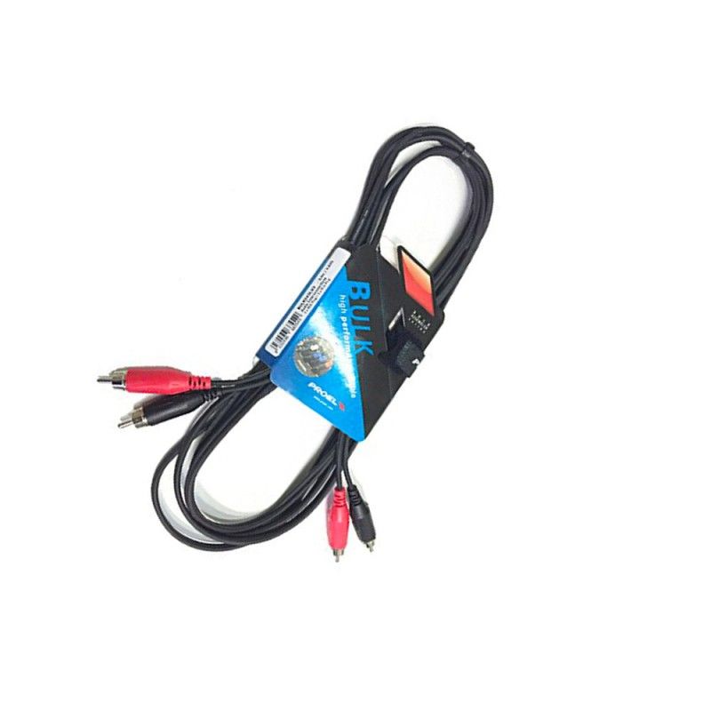 GENERICO - Cable de Audio RCA a RCA de 3  Metros Proel Default Title