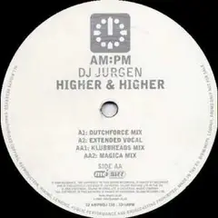 GENERICO - DJ Jurgen Higher & Higher Vinilo usado VG+