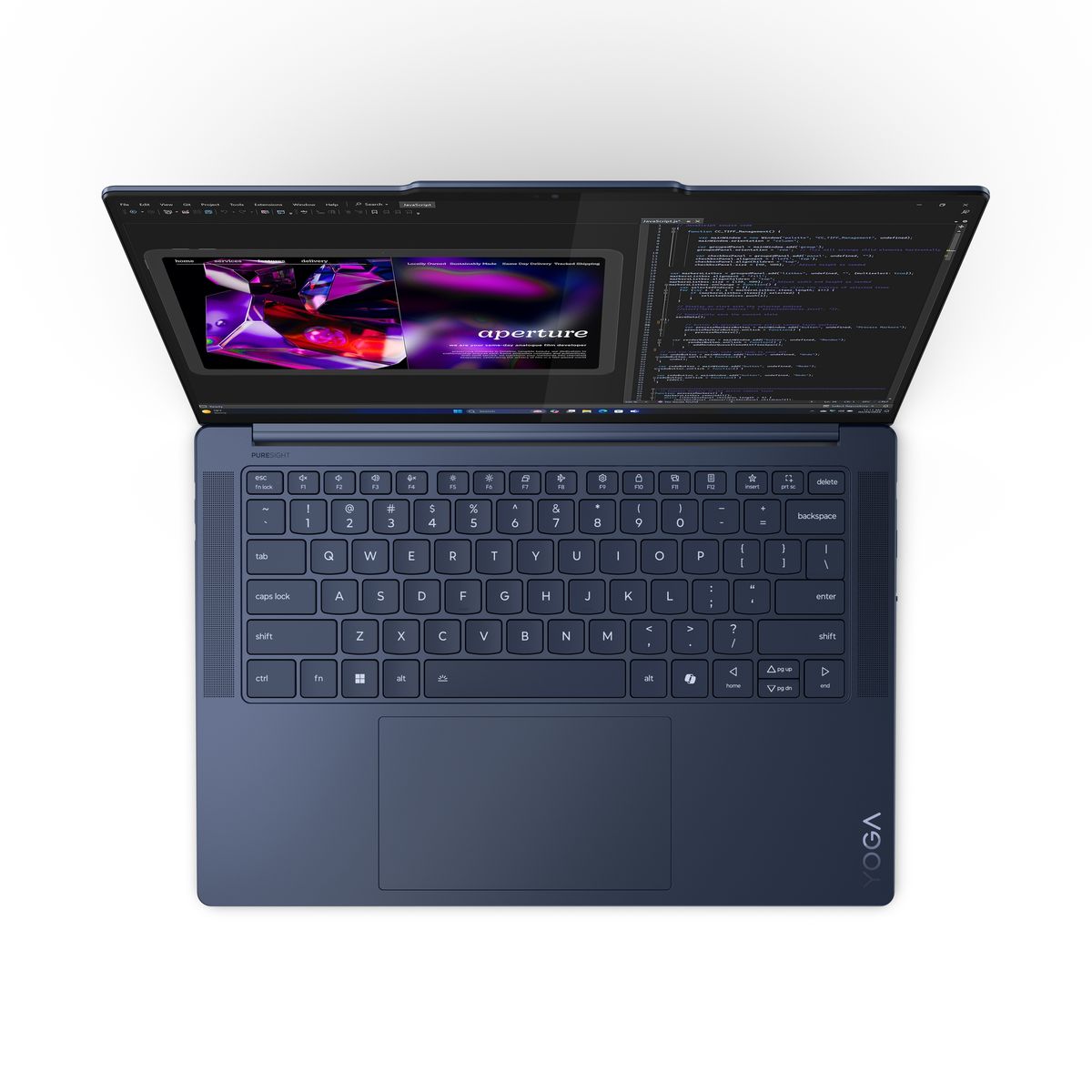 LENOVO - Notebook Yoga Slim 7x 9na Gen Snapdragon® X Elite 32GB RAM 1TB SSD W11 145 3K