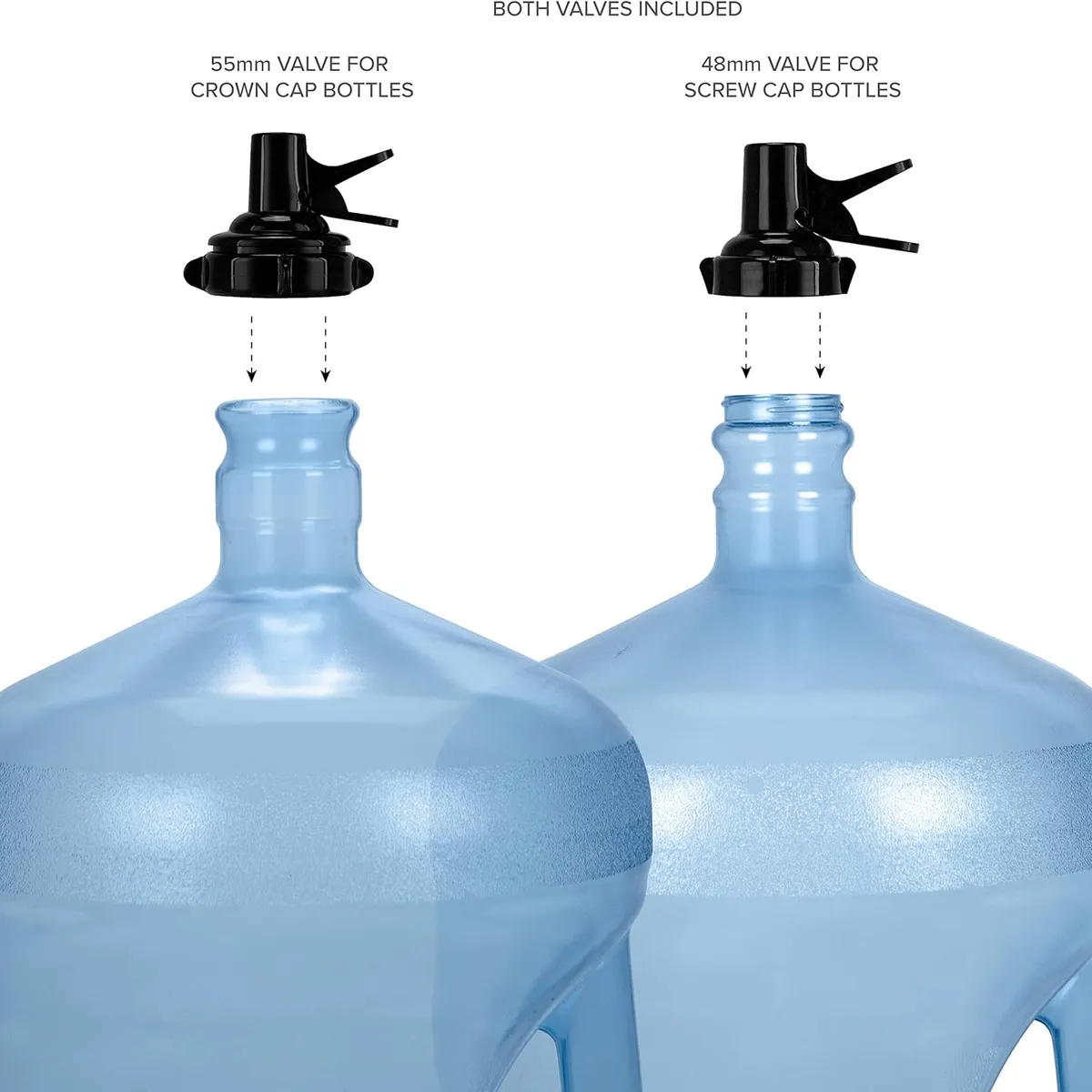 GENERICO - Soporte Dispensador Rack Para 1 Bidón De Agua + Boquilla