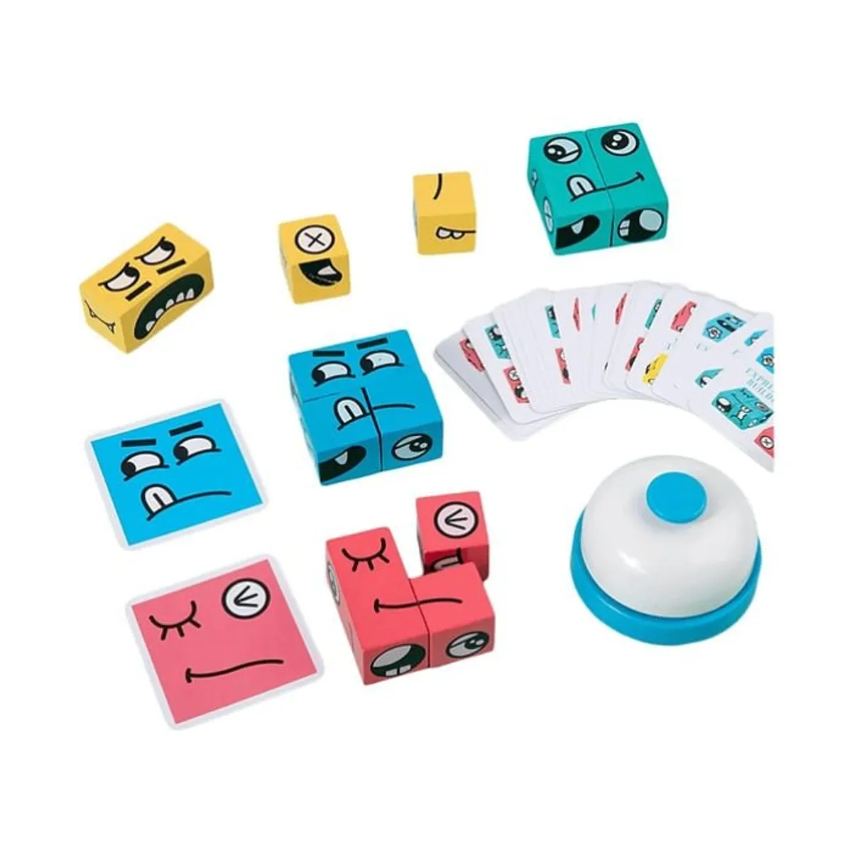 GENERICO - Juego Expresiones Emociones Para Trabajar En Autismo Tdah