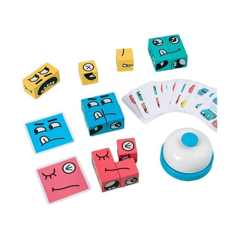 GENERICO - Juego Expresiones Emociones Para Trabajar En Autismo Tdah