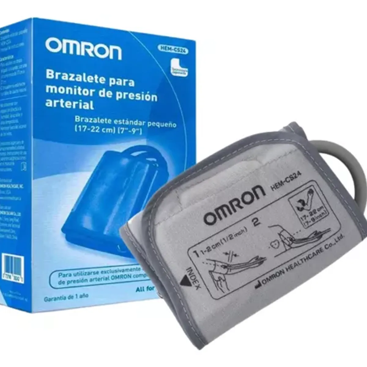 OMRON - Brazalete Pediátrico 17-22 cm para Monitores de Presion Omron
