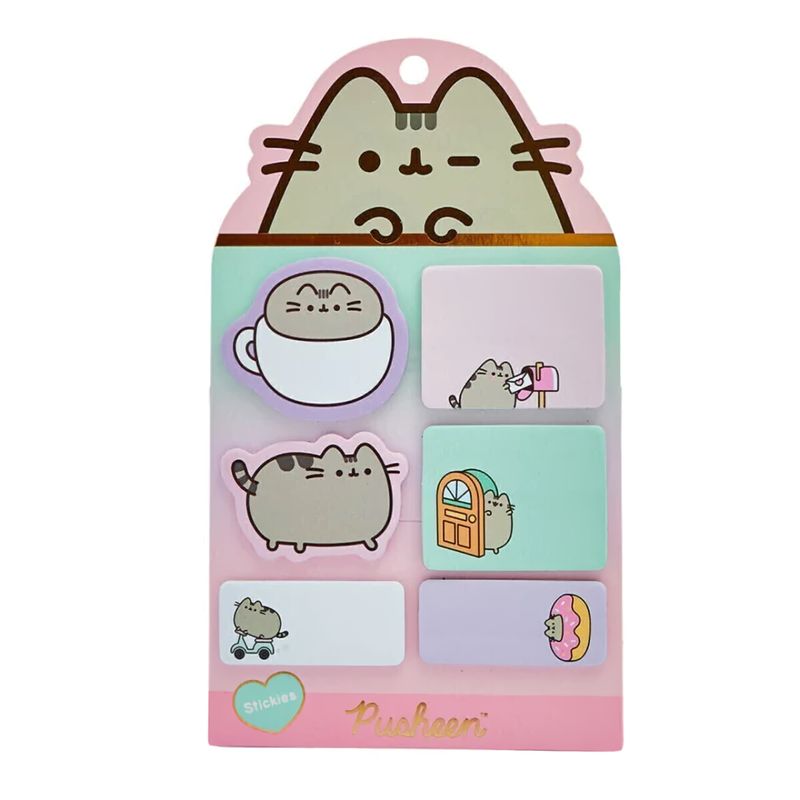 MOOVING - Set Notas adhesivas 6 diseños Pusheen