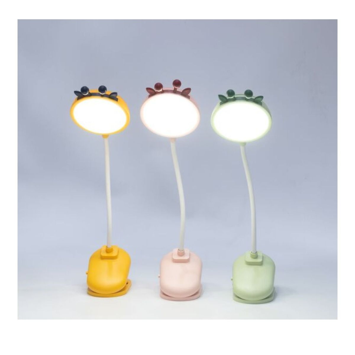 GENERICO - Luz Led Recargable Usb Para Maquillaje Con Espejo Pinza.