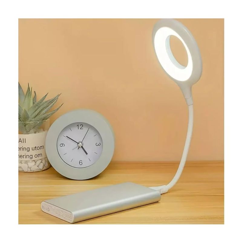 GENERICO - Lámpara LED USB Luz Portátil para Escritorio Forma Dona