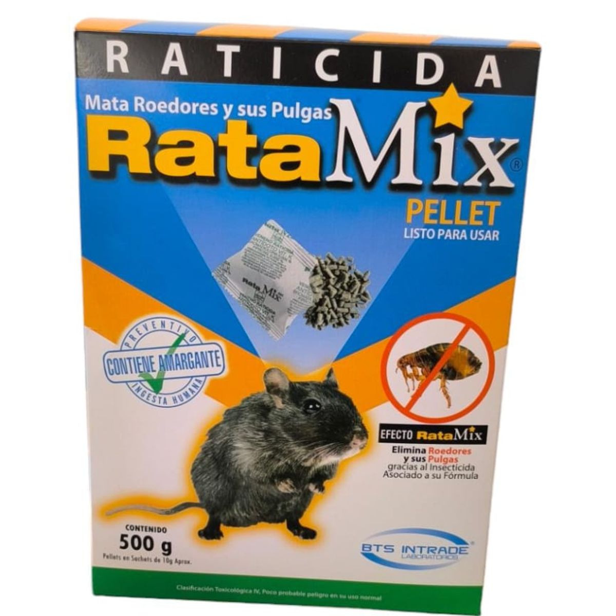 BTS - RATICIDA RATAMIX PELLET 500G