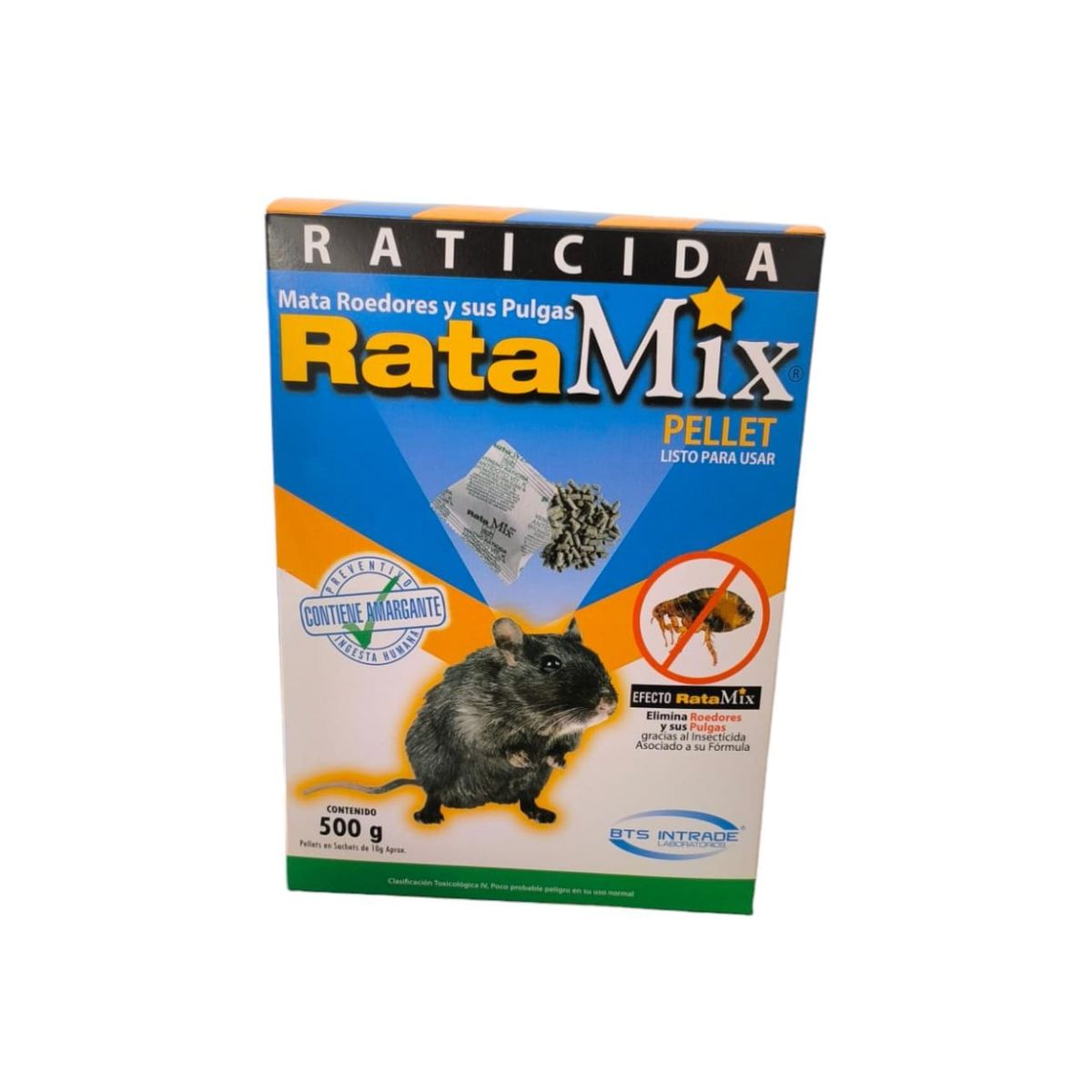 BTS - RATICIDA RATAMIX PELLET 500G