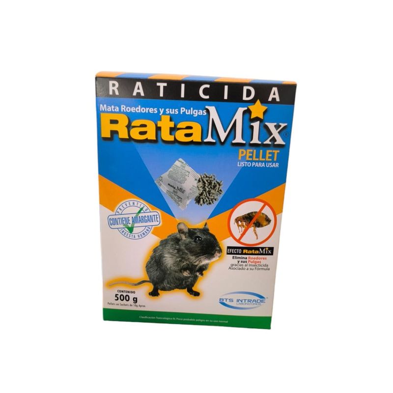 BTS - RATICIDA RATAMIX PELLET 500G