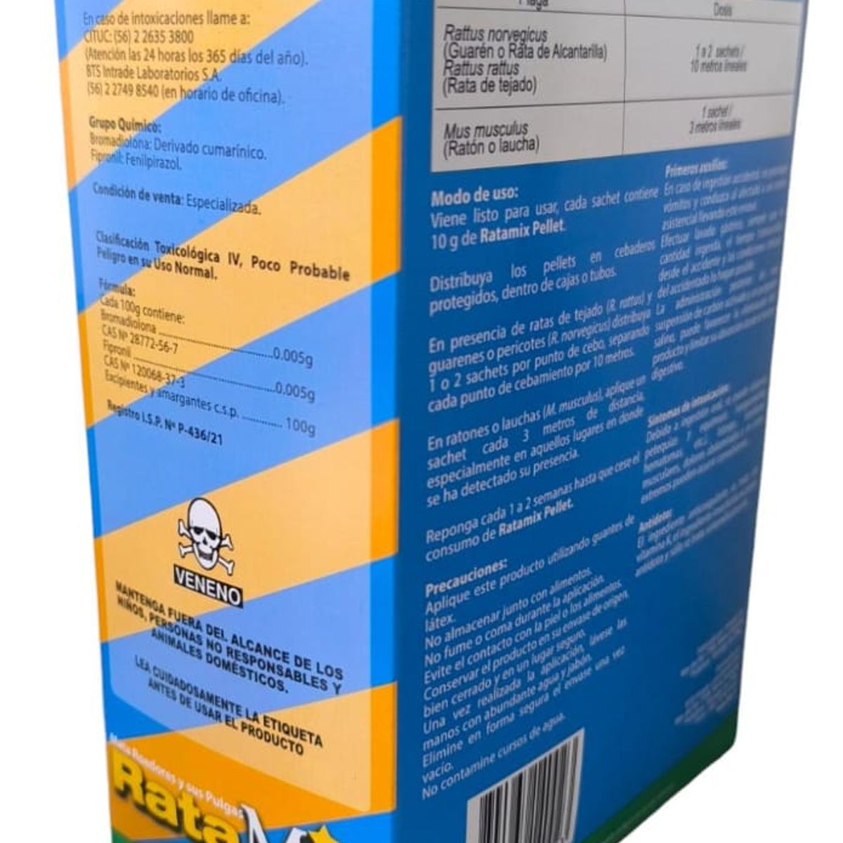 BTS - RATICIDA RATAMIX PELLET 500G