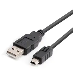 KASHIMA - Cable USB 5 Pines - USB 2.0 a USB Mini 1.8 mts