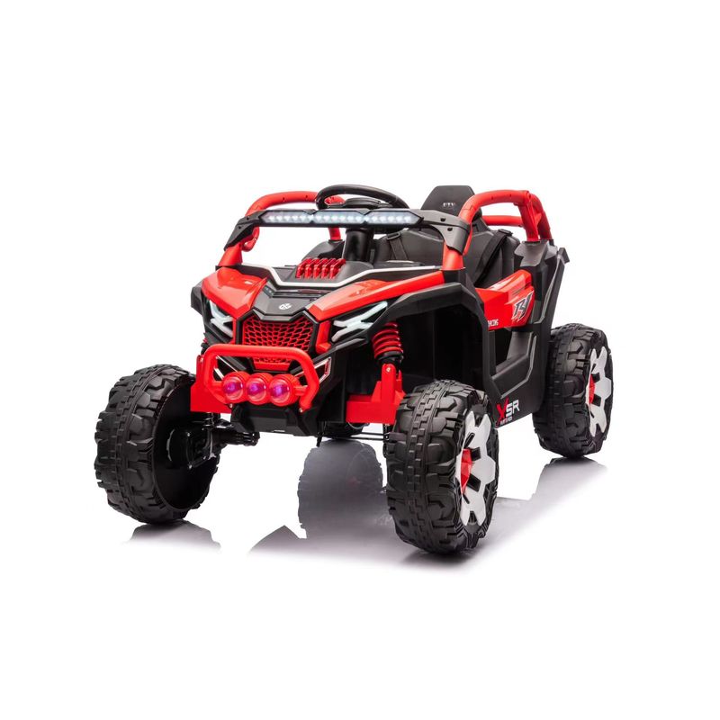GENERICO - Auto a Bateria Utv 4x4 Con control Remoto Rojo