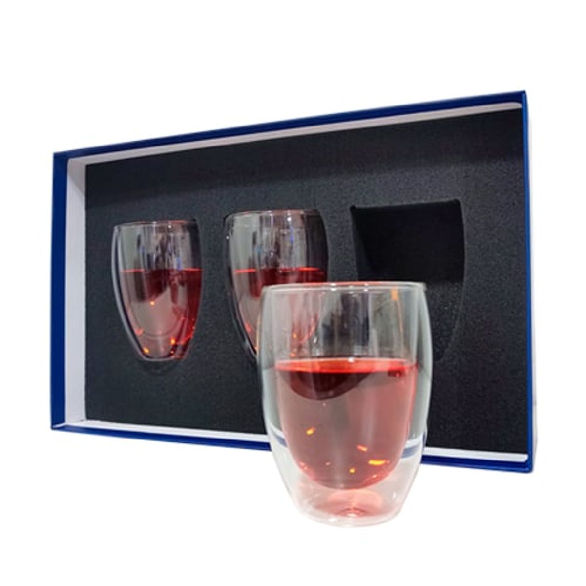 PERFECT CLASS - Set 3 Vasos 350 ml Doble Pared