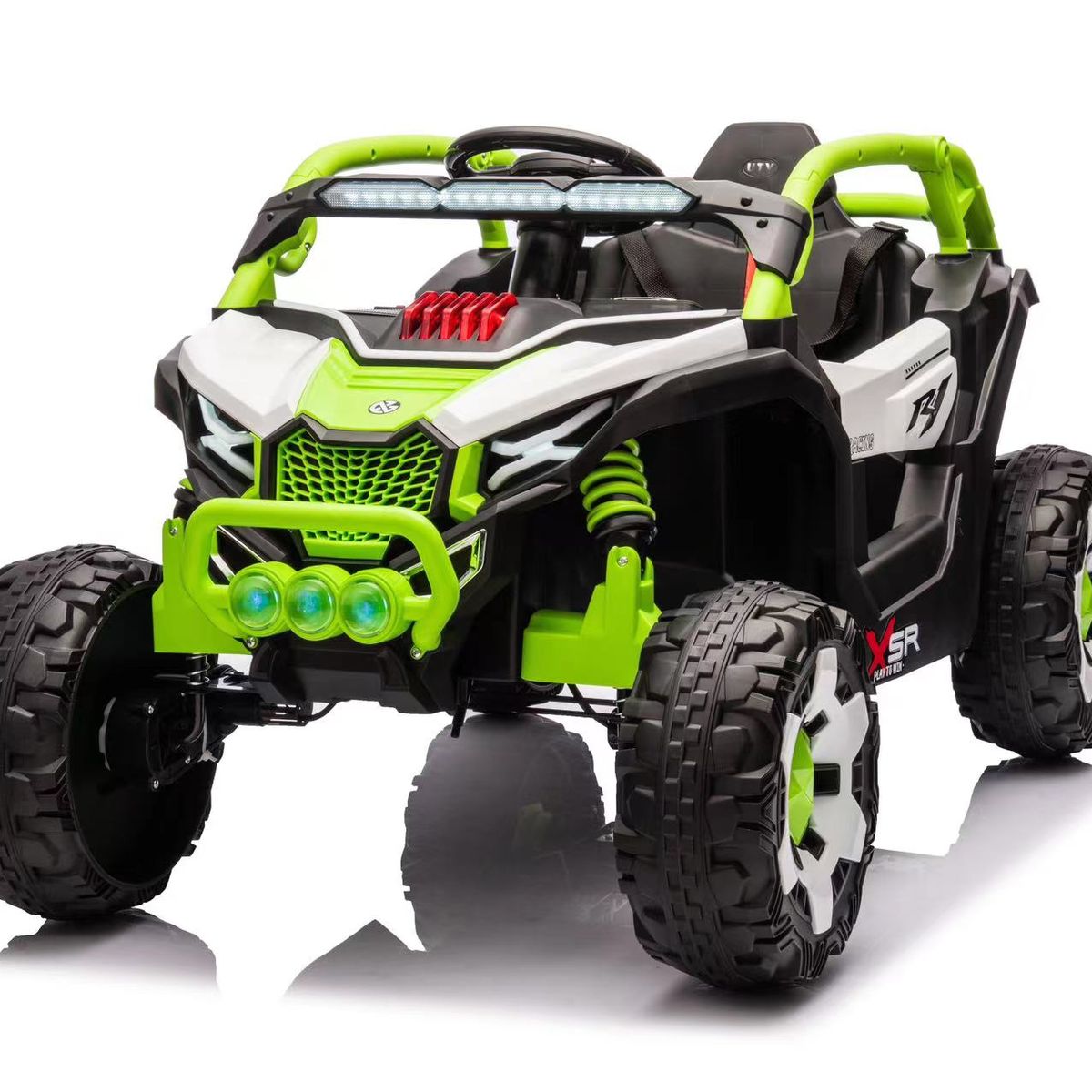 GENERICO - Auto a Bateria Utv 4x4 Con control Remoto Verde