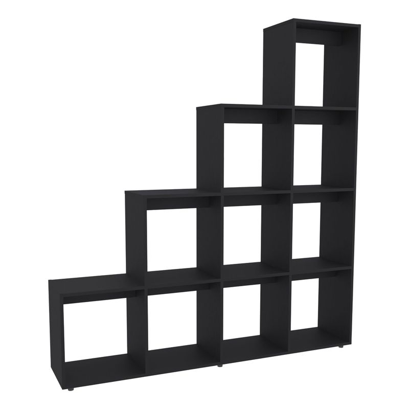 FMFURNITURE - Biblioteca Forma Escalera Fm-002N - Negro
