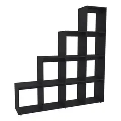 FMFURNITURE - Biblioteca Forma Escalera Fm-002N - Negro