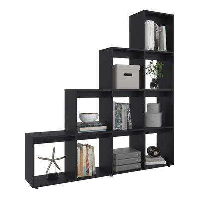 Imagen 2 del producto Biblioteca Forma Escalera Fm-002N - Negro