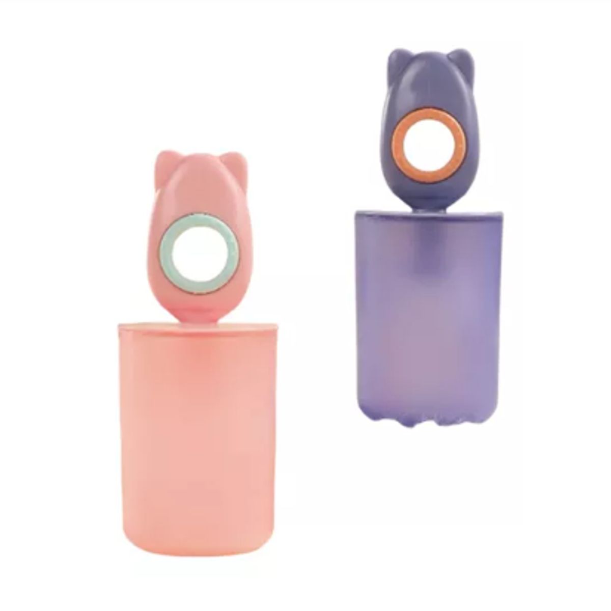 GENERICO - Cepillo De Dientes Suave Para Niños 360º Silicona Forma U VIOLETA