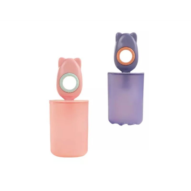 GENERICO - Cepillo De Dientes Suave Para Niños 360º Silicona Forma U VIOLETA