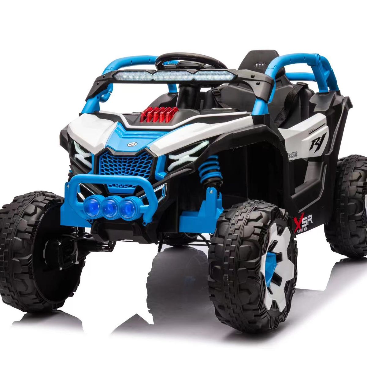 GENERICO - Auto a Bateria Utv 4x4 Con control Remoto Azul