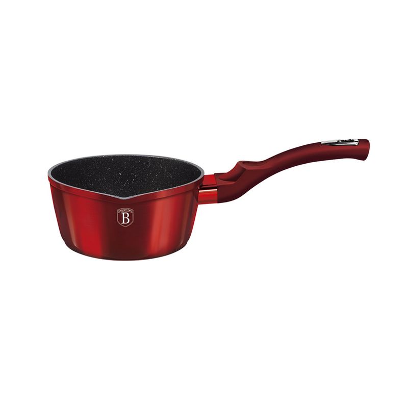 BERLINGER HAUS - SARTEN LECHERO 16 CM METALLIC LINE BURGUNDY EDITION ANTIADHERENTE