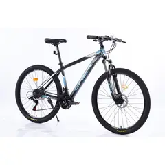 LAUX - BICICLETA MTB 27.5" ADVANCED 21 VELOCIDADES MATTE GRAY/BLUE