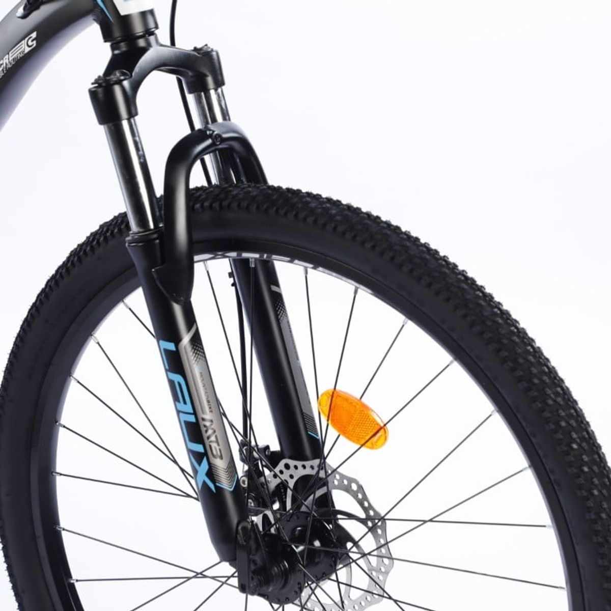 LAUX - BICICLETA MTB  27.5" LAUX ADVANCED 21 VELOCIDADES MATTE GRAY/BLUE