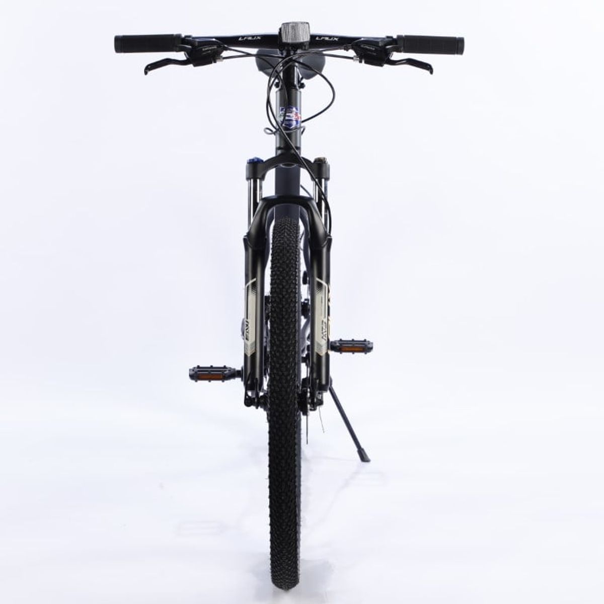 LAUX - BICICLETA MTB  27,5" LAUX NITRO 24 VELOCIDADES MATTE BLACK/BROWN