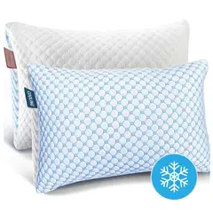 GENERICO - Almohada CasaClara Reversible Bamboo Memoria Fria Viscoelástica 51x76