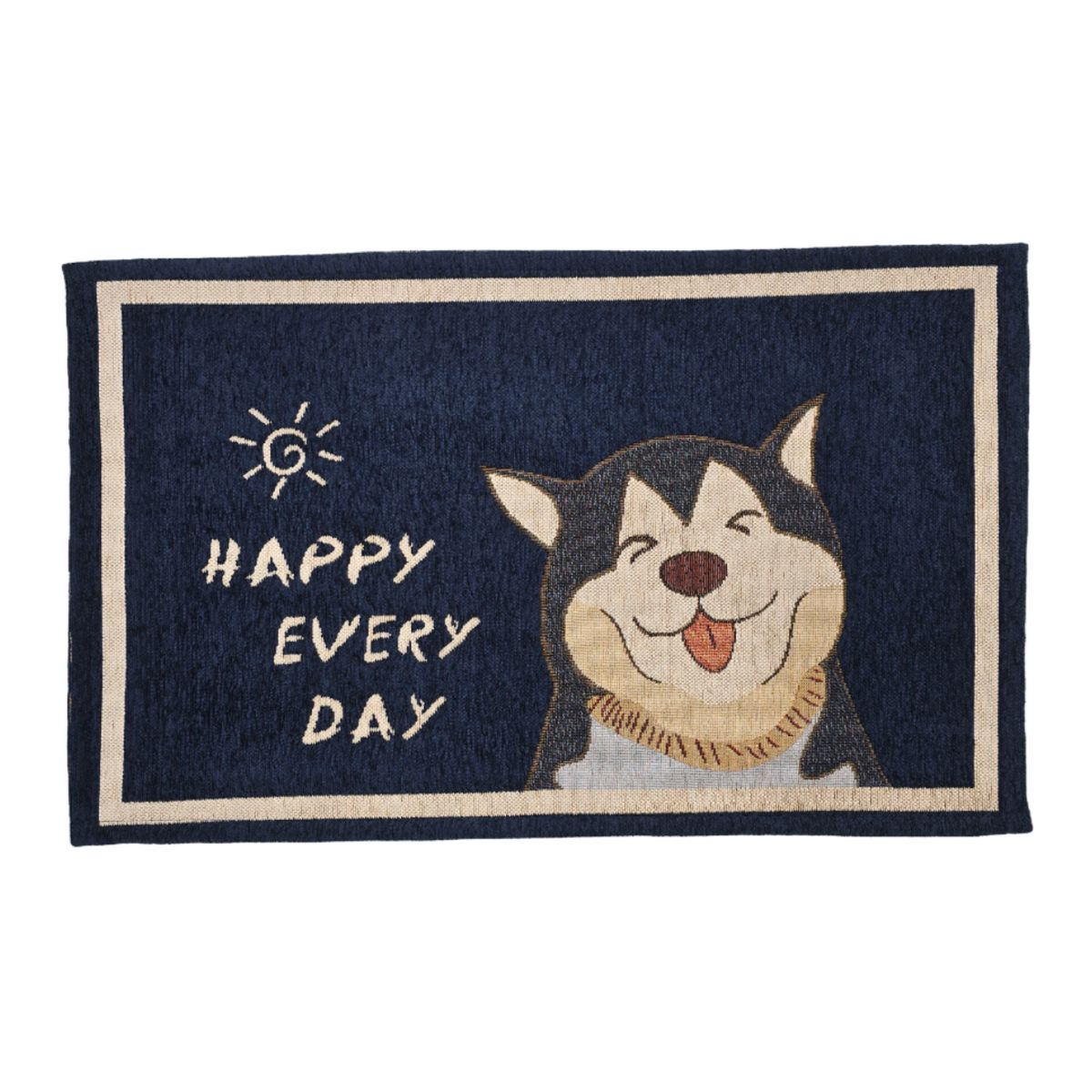 GENERICO - Alfombra Limpiapies Felpudo Alfombra De Entrada Mascotas - Azul