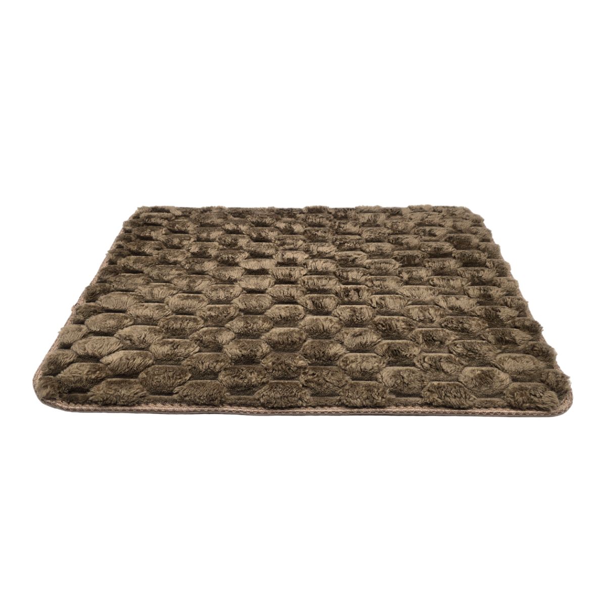 GENERICO - Alfombra De Baño Piso Extra Suave y Absorbente Con Diseño - Cafe