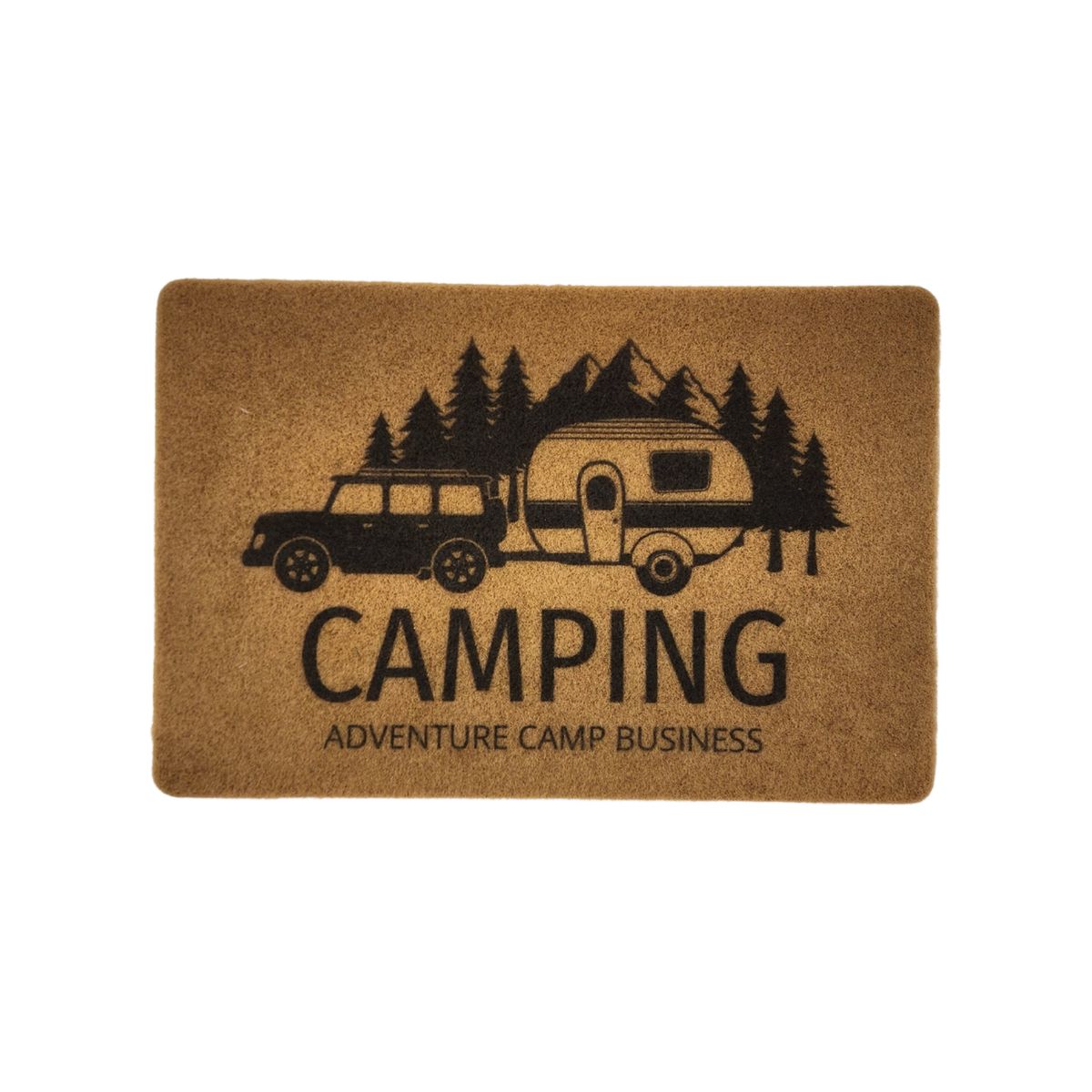 GENERICO - Alfombra Limpia Pies Felpudo Alfombra De Fibra Welcome