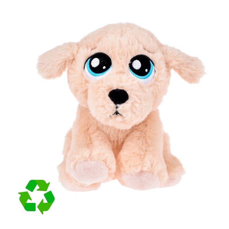 ANSALDO - PERRO PELUCHE MATERIAL RECICLADO RESOFTABLES - LABRADOR