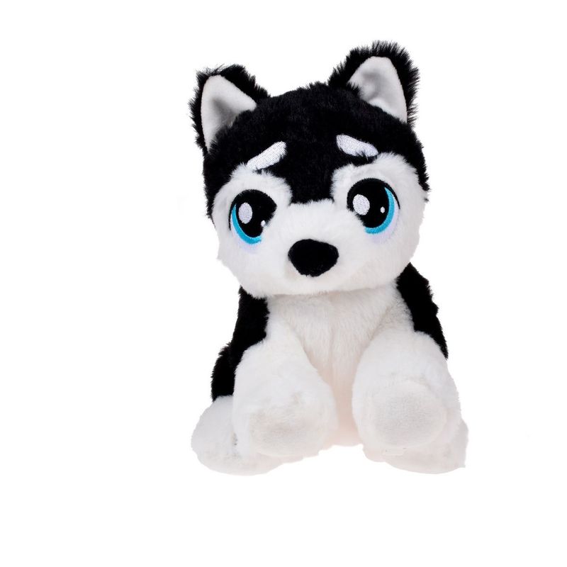 ANSALDO - PERRO PELUCHE MATERIAL RECICLADO RESOFTABLES - HUSKY